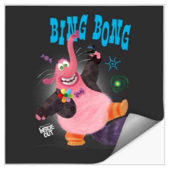 Discover Disney Pixar Inside Out Bing Bong Dancing  Portrait Stickers