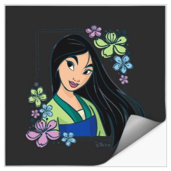 Discover Disney Princess - Mulan Flowers Stickers