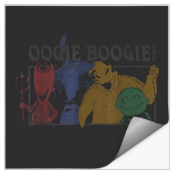 Discover Disney The Nightmare Before Christmas Oogie Boogie & Co. Stickers