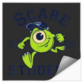 Discover Disney Pixar Monsters University Scare Student M Stickers
