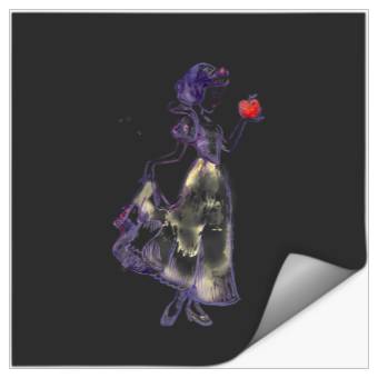 Discover Disney Snow White Apple Sketch Stickers