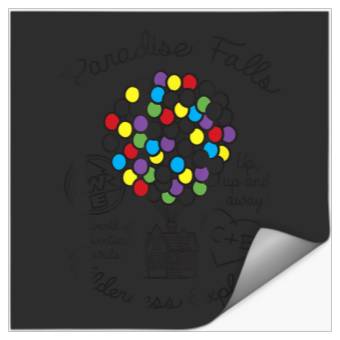 Discover Disney Pixar Up Paradise Falls Wilderness Explor Stickers