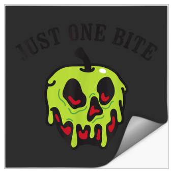 Discover Disney Snow White Poison Apple Just One Bite Stickers