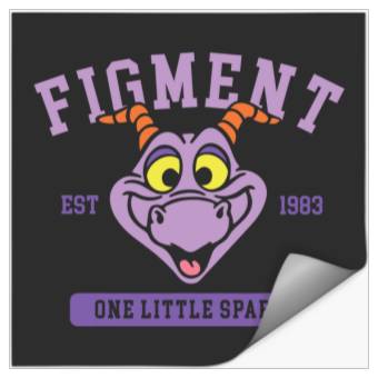 Discover Disney Figment Stickers