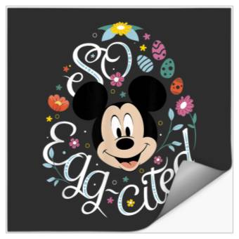 Discover Disney Mickey And Friends Happy Easter So Eggcit Stickers