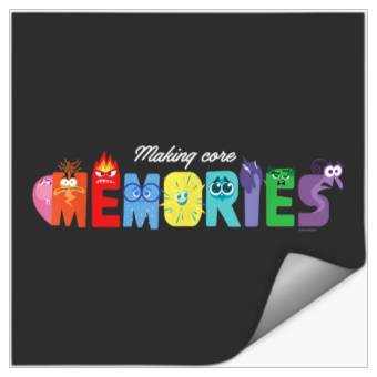 Discover Disneyss And Pixarss Inside Oust 2 Making Core Memories Trip Stickers