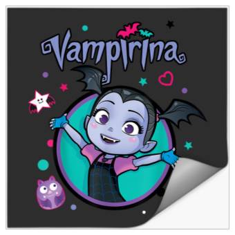Discover Disney Vampirina in Circle Stickers