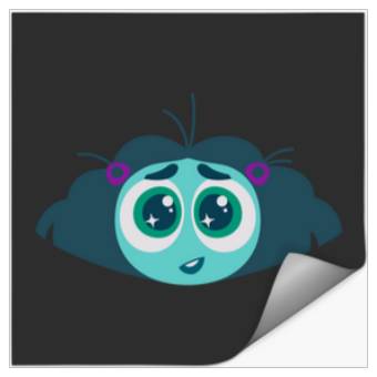 Discover Disneyss And Pixarss Inside Out 2 Envy Big Faces Costume Stickers