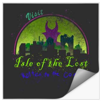 Discover Visit the Isle  the Lost   SALE!! : Disney Villains Maleficent , Maleficent Gift S-5XL Stickers