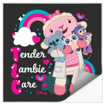 Discover Disney Doc Mc Stuffins TLC Lambie Stickers