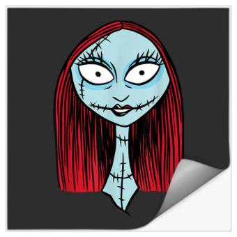 Discover Disney The Nightmare Before Christmas Sally Big Face Stickers