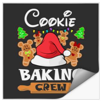 Discover Cookie Baking Crew: Mickey Disney Christmas, Disney Christmas Stickers