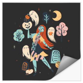 Discover Disney The Nightmare Before Christmas Sally Ghost Halloween Stickers