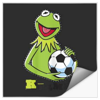 Discover Disneyss The Muppets Kermit Soccer Ball Vintages Stencil Logo Stickers