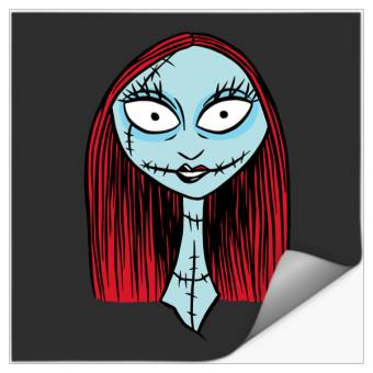Discover Disney The Nightmare Before Christmas Sally Big Face Stickers
