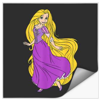 Discover Disney Tangled Princess Rapunzel TShirt Stickers