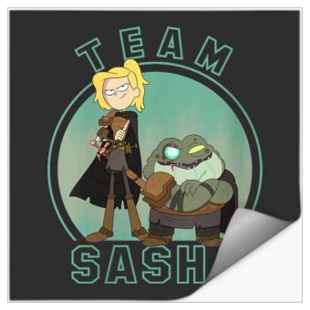 Discover Disneyss Channel Amphibia Team Sasha Stickers