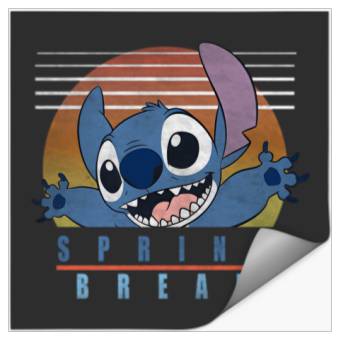 Discover Disney Lilo And Stitch Spring Break Hawaii Stickers