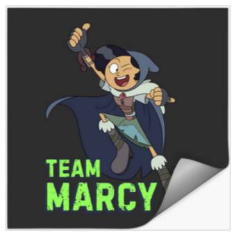 Discover Disneyss Channel Amphibia Team Marcy Stickers