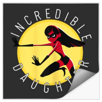 Discover Disney Pixar The Incredibles Violet Incredible Daughter T-Shirt Stickers