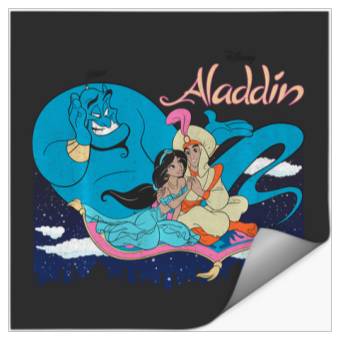 Discover Disney Aladdin Classic Poster Stickers