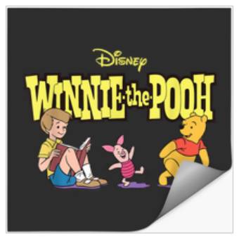 Discover Disneyss Winnie The Pooh Piglet Christopher Robin With Logo Stickers
