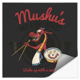 Discover Disney Mulan Mushu'S Bed Breakfast Poster Stickers