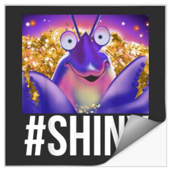 Discover Disney Moana Shiny Tamatoa Portrait Stickers