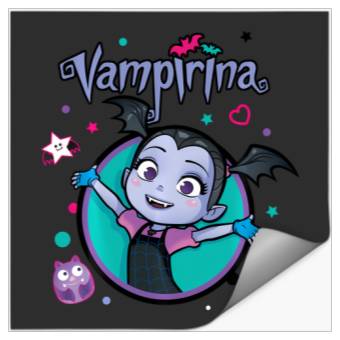 Discover Disney Vampirina In Circle Stickers
