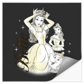 Discover Disney Princess - Belle Collage Stickers