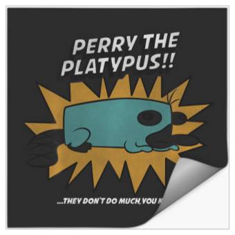 Discover Disney Phineas And Ferb Perry The Platypus Stickers