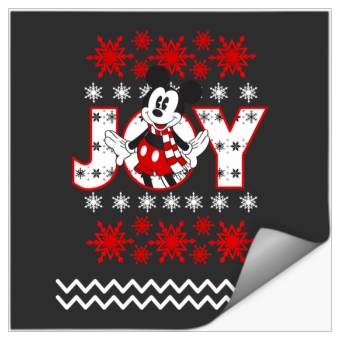 Discover Disney Mickey Mouse Joy Christmas Stickers