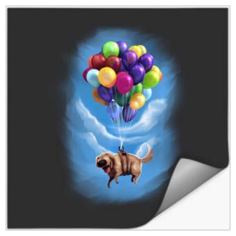 Discover Disney Pixar Up Dug Balloon Floating Stickers