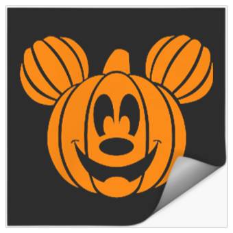 Discover Disney Mickey Mouse Pumpkin Halloween Stickers