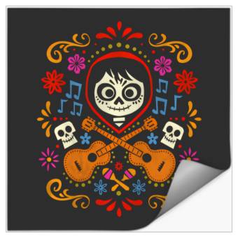 Discover Disney Pixar Coco Musical Miguel Stickers