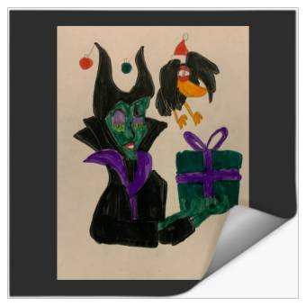 Discover Christmas maleficent   SALE!! : Disney Villains Maleficent , Maleficent Gift S-5XL Stickers