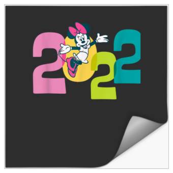Discover Bright Emotional Competition Star Villain Humor Mouse 2022 New Years Eve Gift For Birthday  : Mickey Disney Christmas, Disney Christmas Stickers