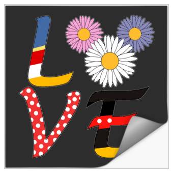 Discover Disney LOVE Stickers