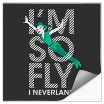 Discover Disney Peter Pan I'M So Fly I Neverland Stickers