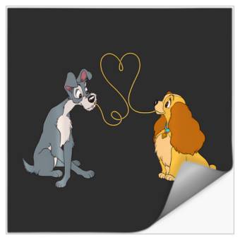 Discover Disney Lady And The Tramp Bella Notte Stickers