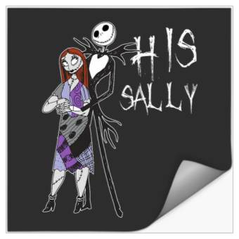 Discover Disney The Nightmare Before Christmas His Sally Stickers