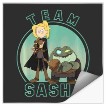 Discover Disney Channel Amphibia Team Sasha Stickers