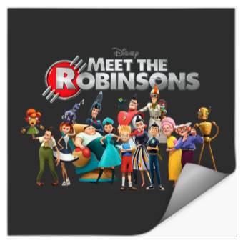 Discover Disney Meet The Robinsons Characters Premium Stickers