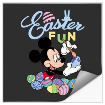 Discover Disney Mickey Mouse Easter Fun Painting Eggs Stickers