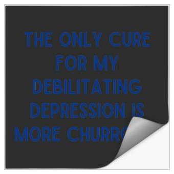 Discover Disney Depression TShirt Stickers