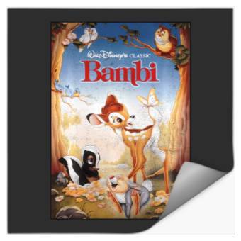 Discover Disney Bambi Friendships Poster Stickers