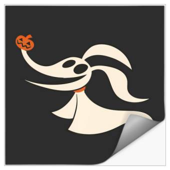 Discover Disney Halloween Nightmare Before Christmas Zero Stickers