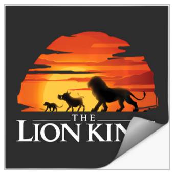 Discover Disney Lion King Sunset Stickers
