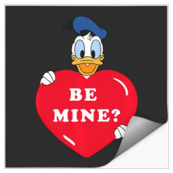 Discover Disney Be Mine Donald Duck Valentines Day Stickers