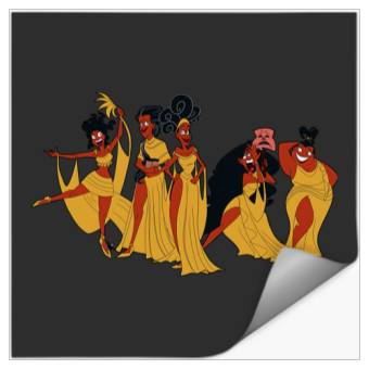 Discover Disney Hercules Muses TShirt Stickers